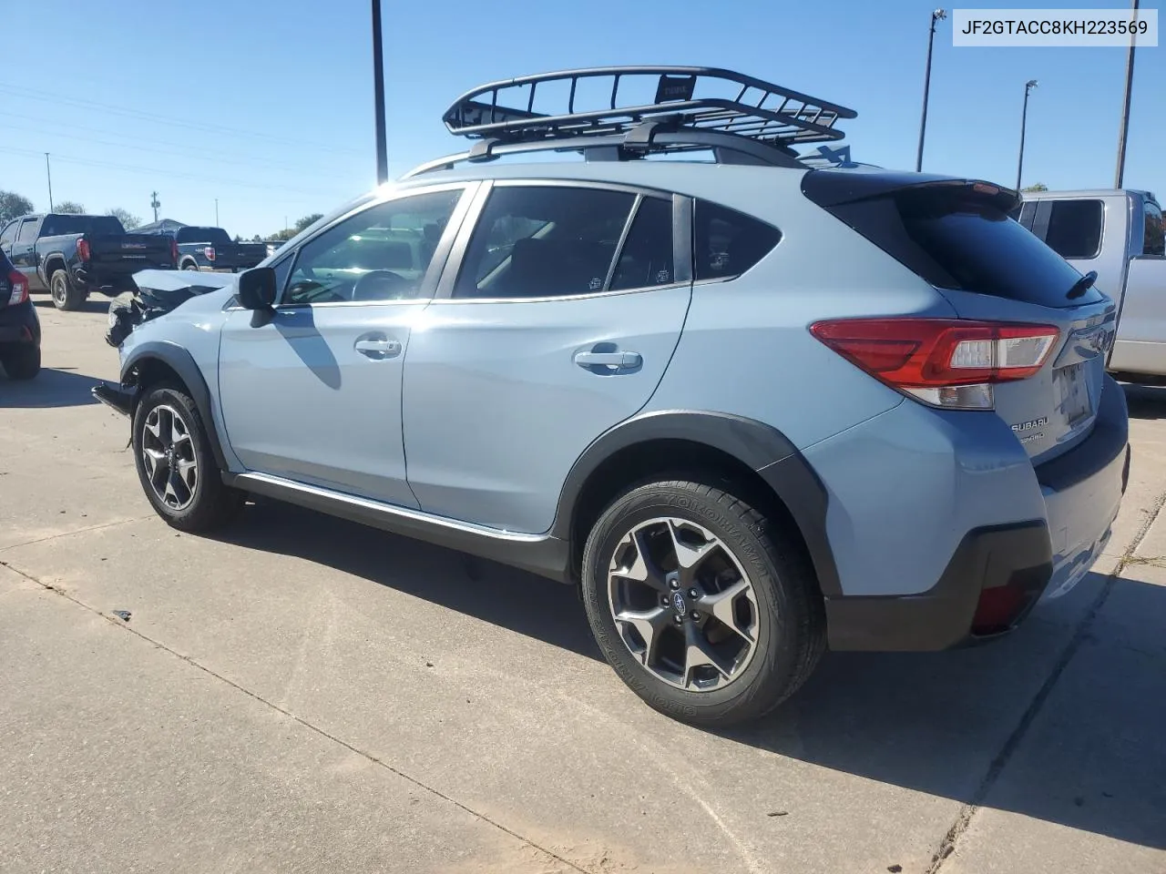 2019 Subaru Crosstrek Premium VIN: JF2GTACC8KH223569 Lot: 79357954