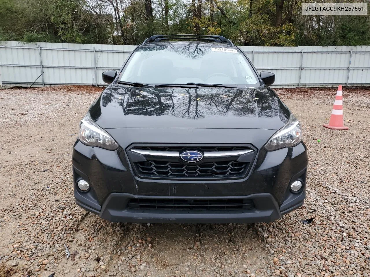 2019 Subaru Crosstrek Premium VIN: JF2GTACC9KH257651 Lot: 79510564