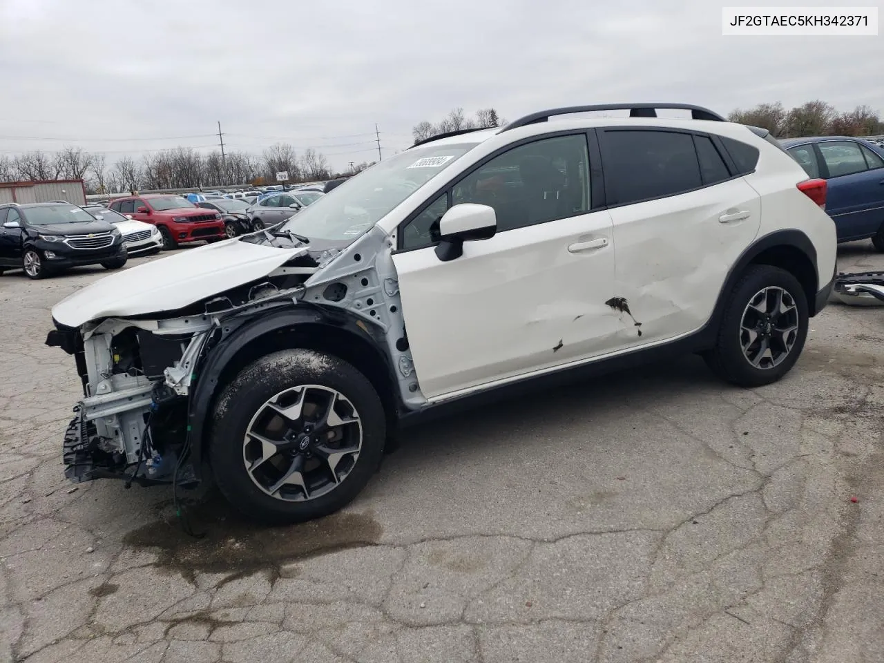 2019 Subaru Crosstrek Premium VIN: JF2GTAEC5KH342371 Lot: 79609934