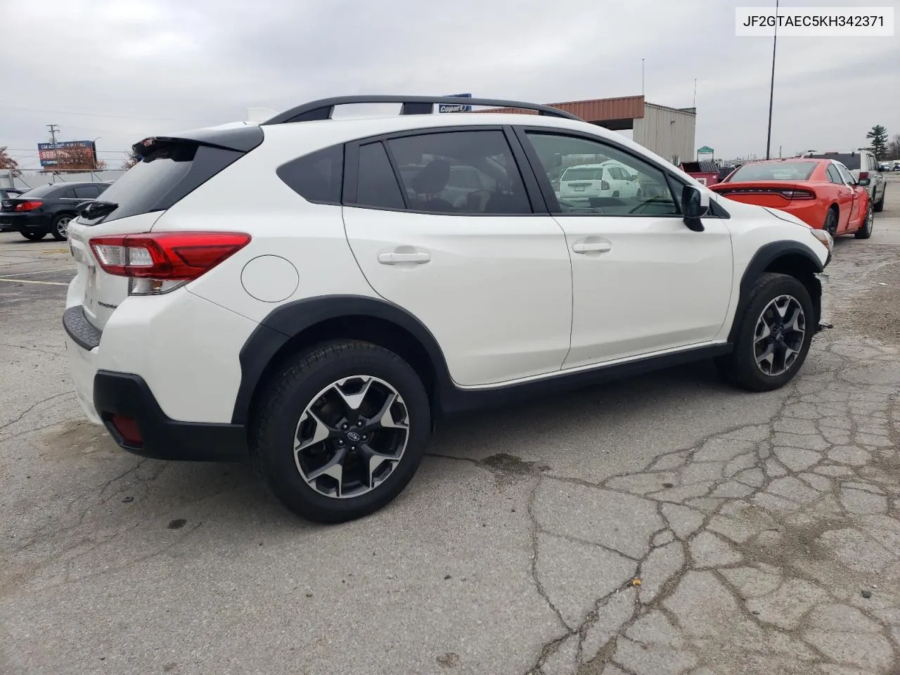 2019 Subaru Crosstrek Premium VIN: JF2GTAEC5KH342371 Lot: 79609934