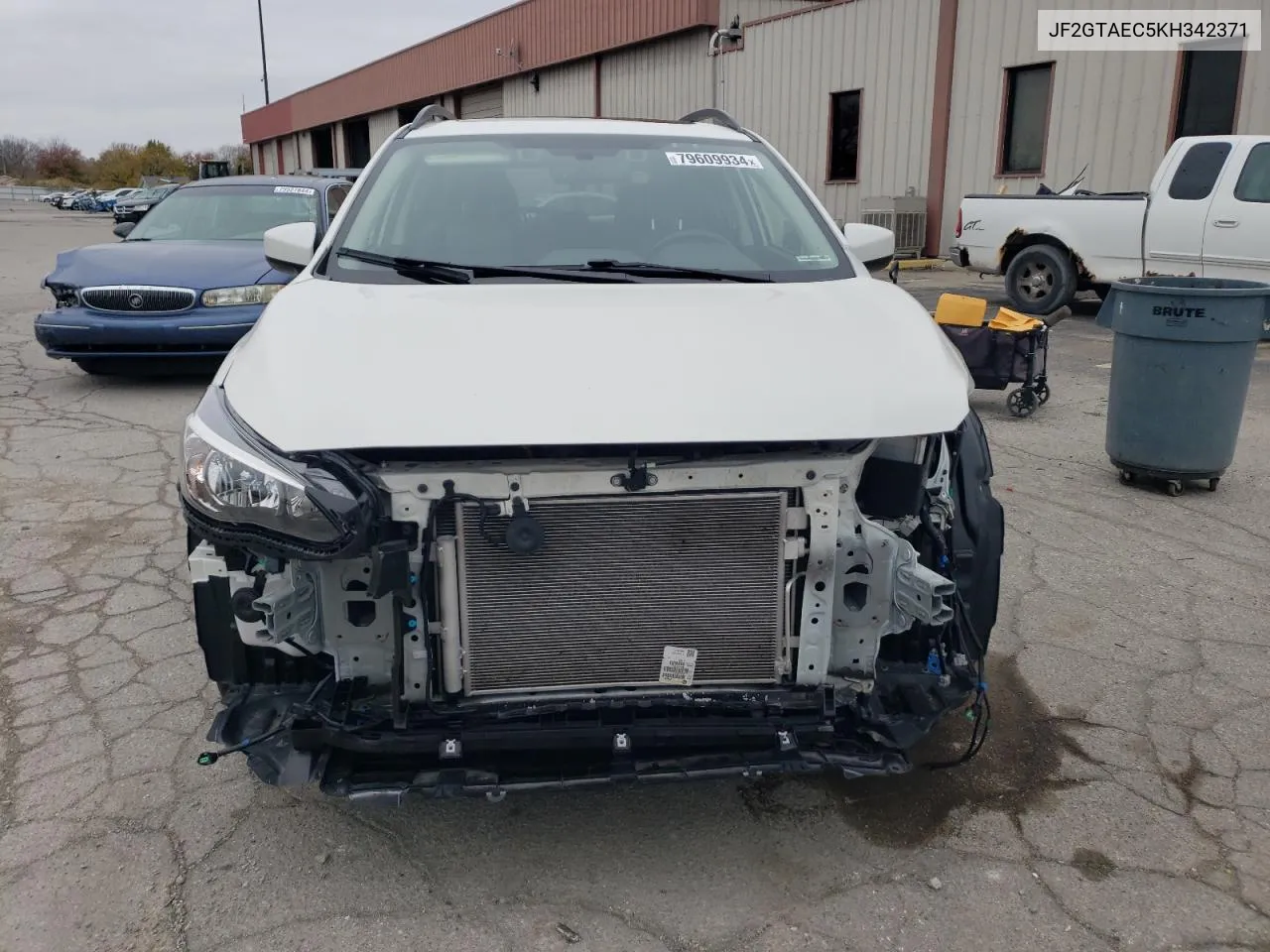 2019 Subaru Crosstrek Premium VIN: JF2GTAEC5KH342371 Lot: 79609934