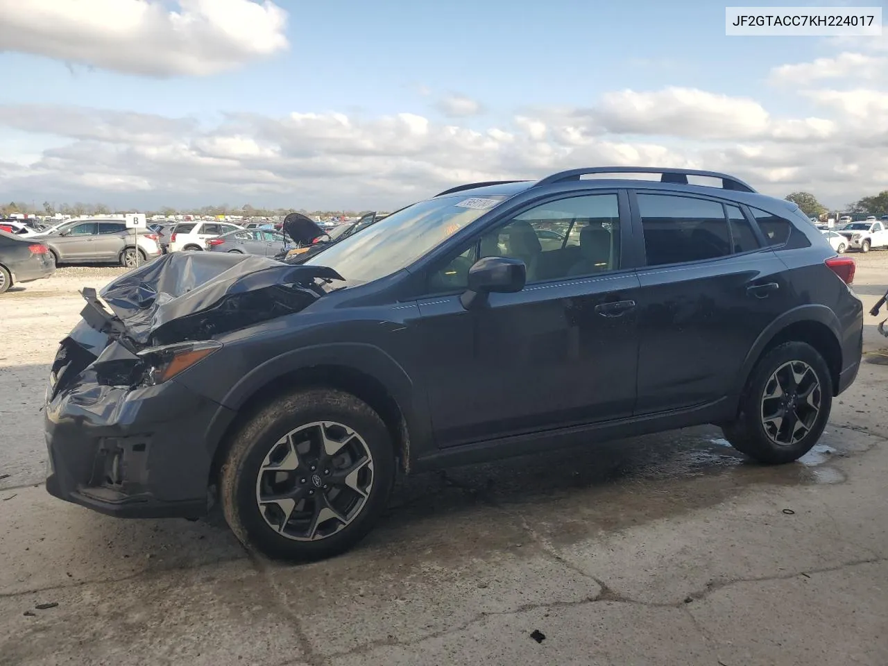 2019 Subaru Crosstrek Premium VIN: JF2GTACC7KH224017 Lot: 79691784