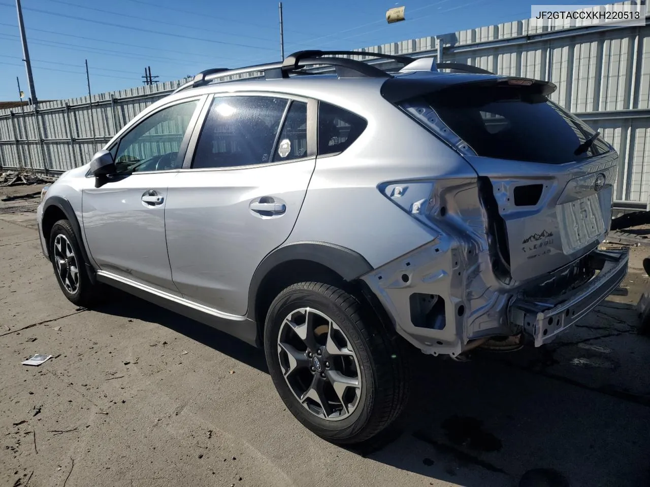 2019 Subaru Crosstrek Premium VIN: JF2GTACCXKH220513 Lot: 79920514