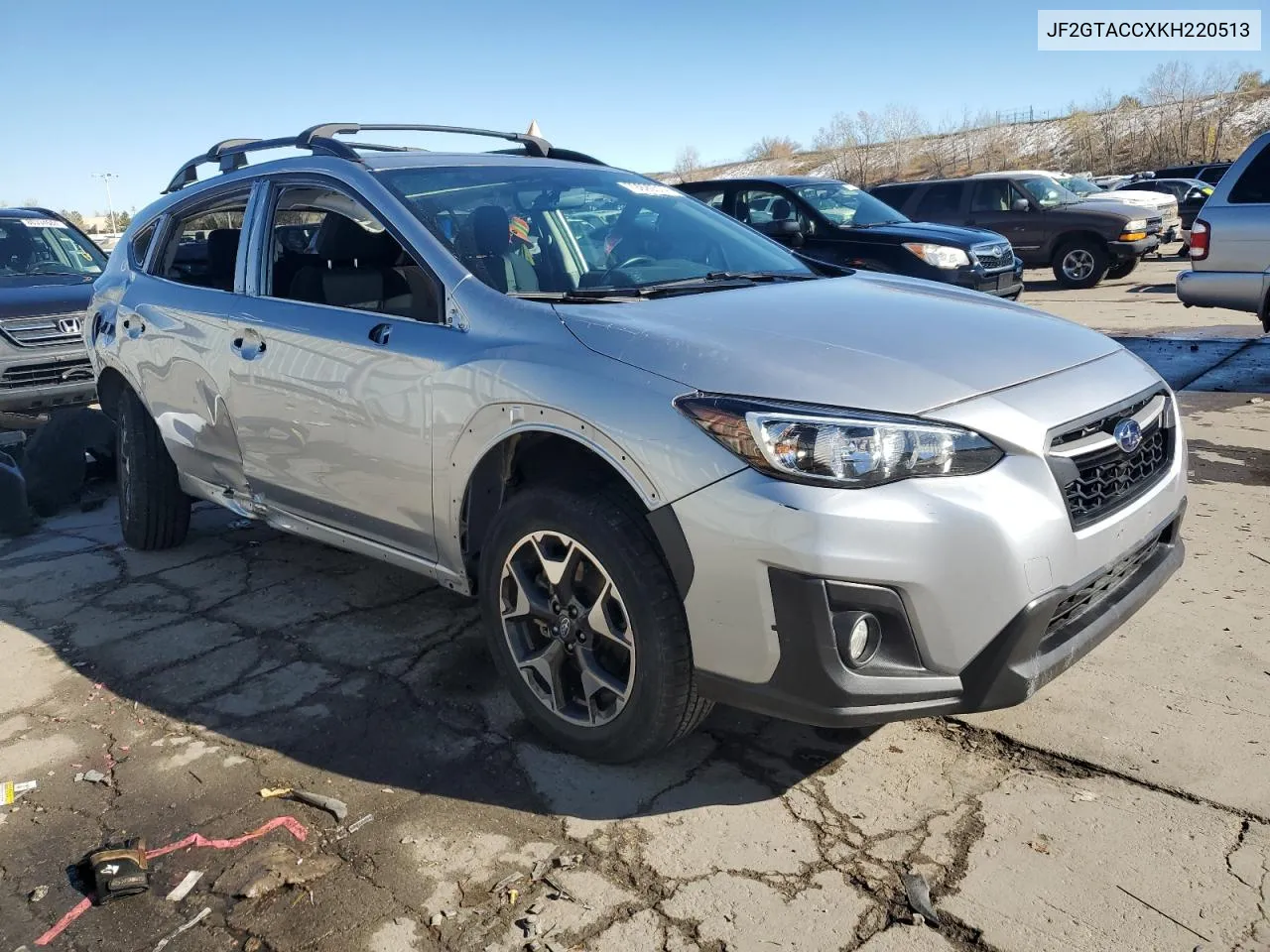 2019 Subaru Crosstrek Premium VIN: JF2GTACCXKH220513 Lot: 79920514