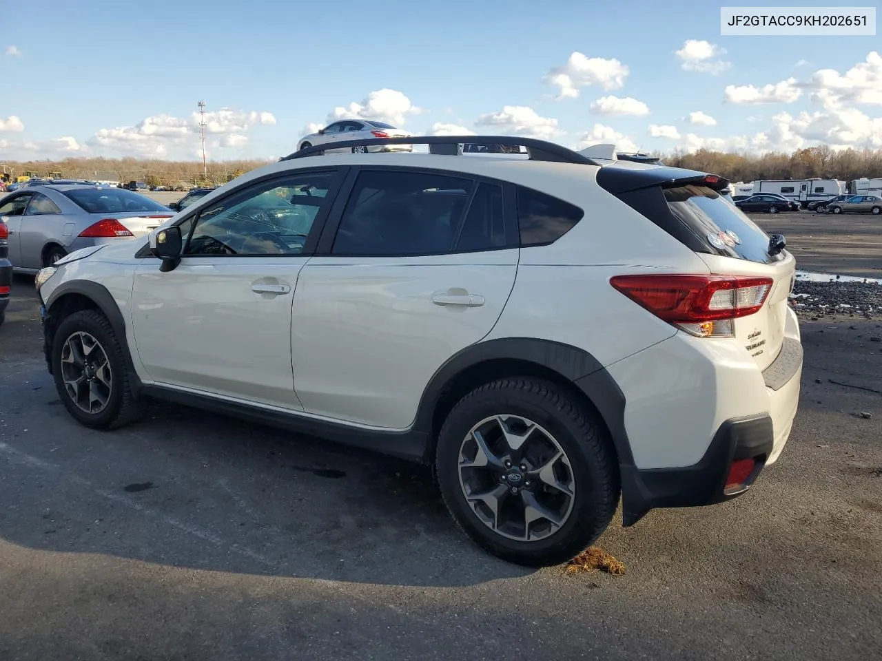 JF2GTACC9KH202651 2019 Subaru Crosstrek Premium