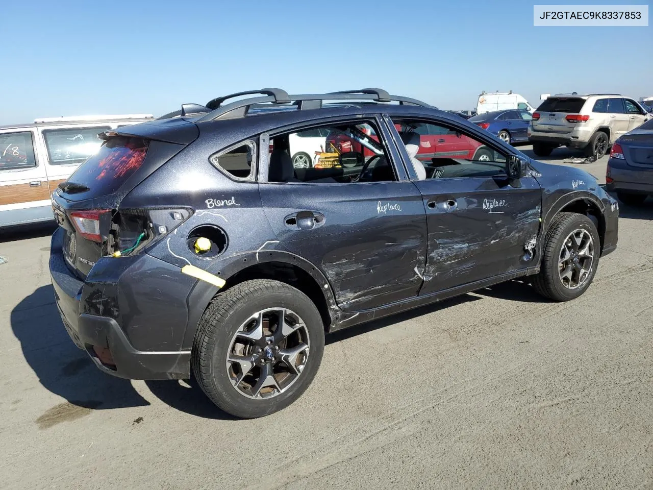 2019 Subaru Crosstrek Premium VIN: JF2GTAEC9K8337853 Lot: 80155954