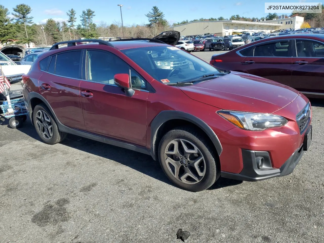 2019 Subaru Crosstrek Limited VIN: JF2GTAMC0K8273204 Lot: 80365914