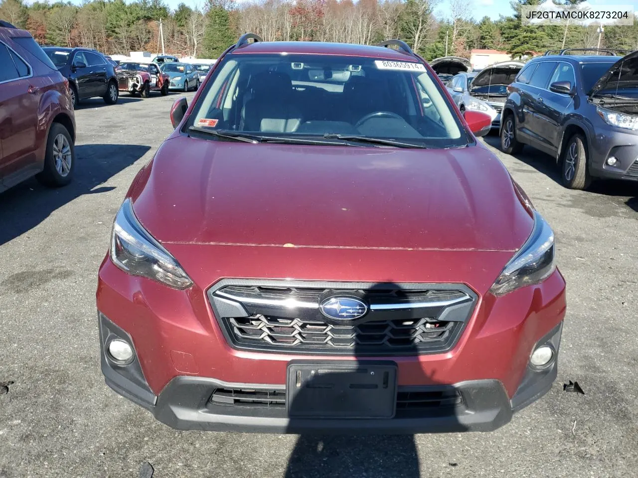 2019 Subaru Crosstrek Limited VIN: JF2GTAMC0K8273204 Lot: 80365914