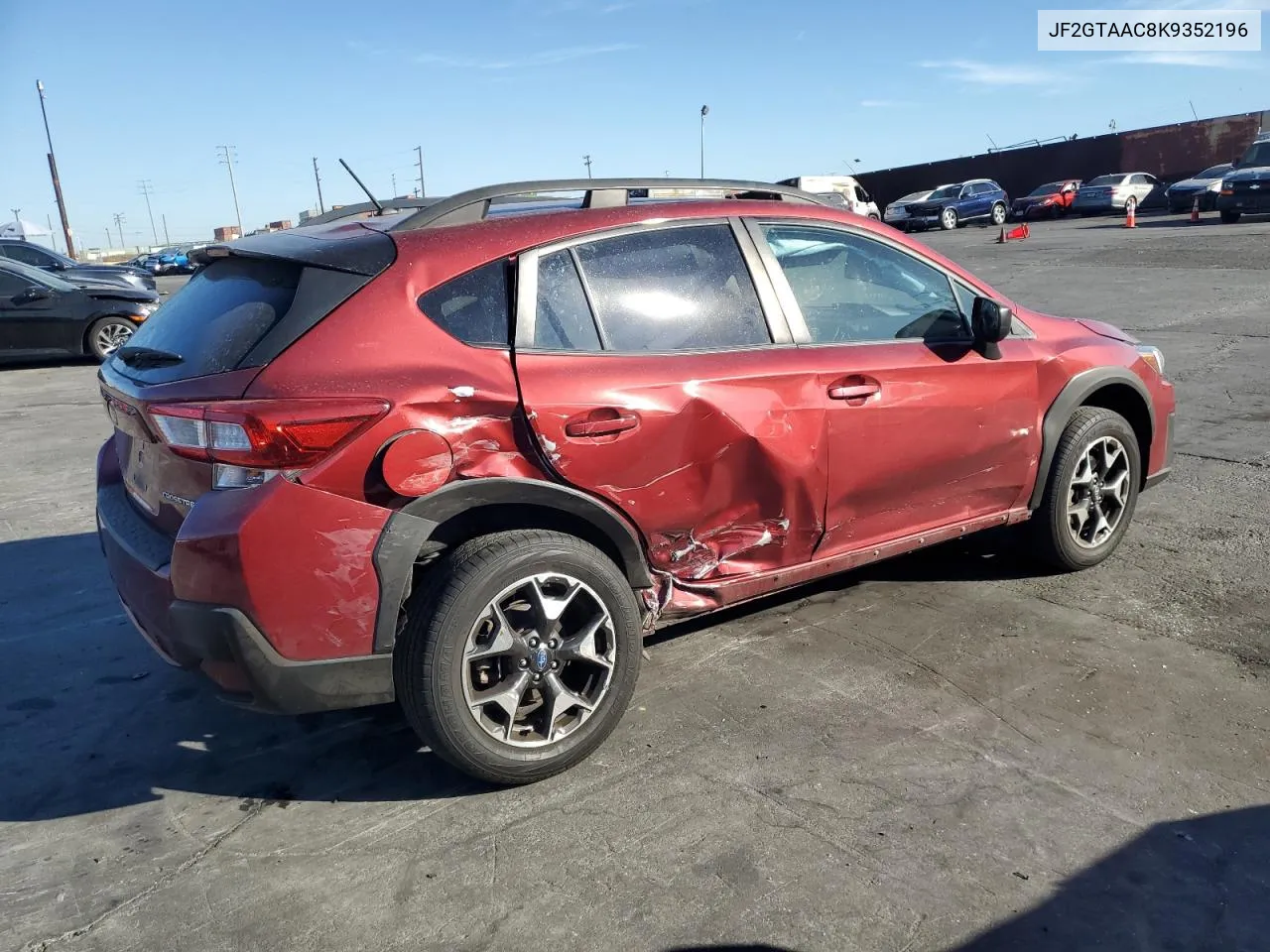 2019 Subaru Crosstrek VIN: JF2GTAAC8K9352196 Lot: 80381494