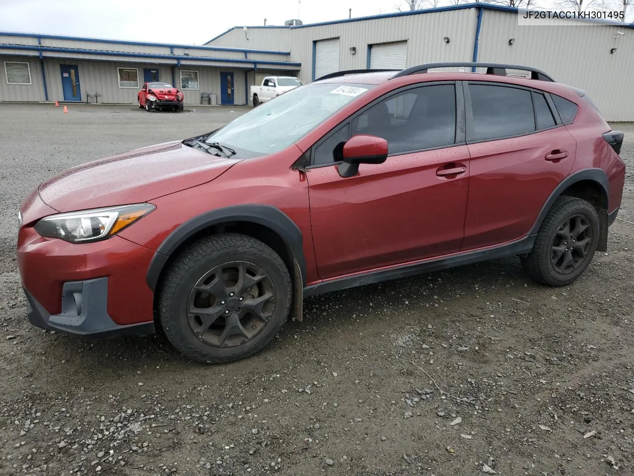 2019 Subaru Crosstrek Premium VIN: JF2GTACC1KH301495 Lot: 80428804