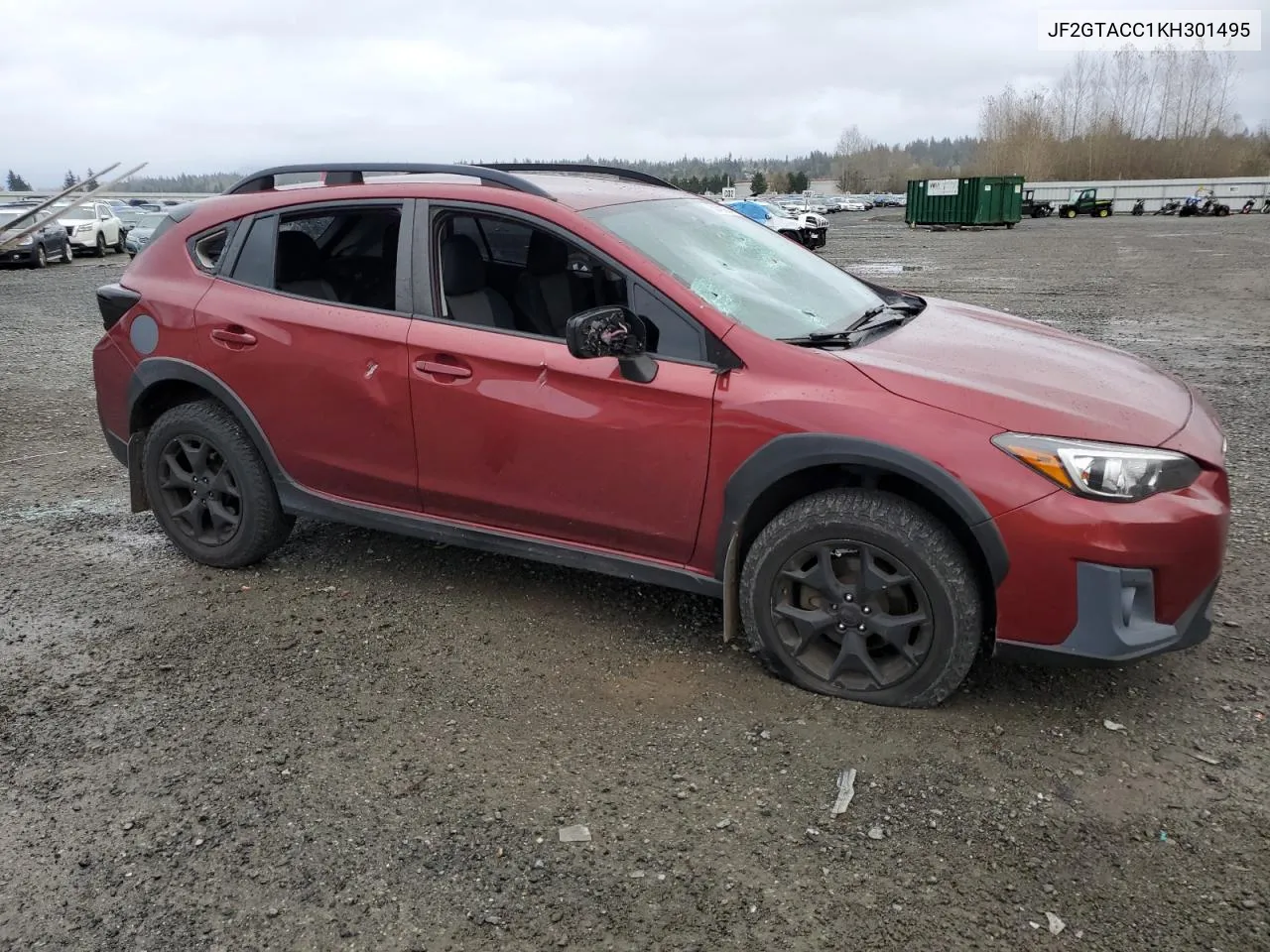 2019 Subaru Crosstrek Premium VIN: JF2GTACC1KH301495 Lot: 80428804