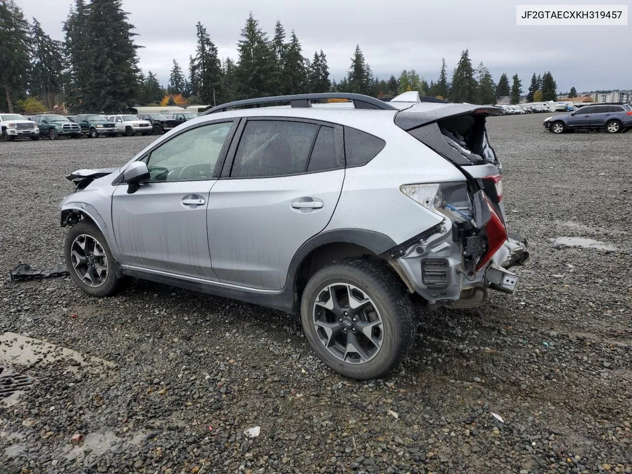 2019 Subaru Crosstrek Premium VIN: JF2GTAECXKH319457 Lot: 80470794