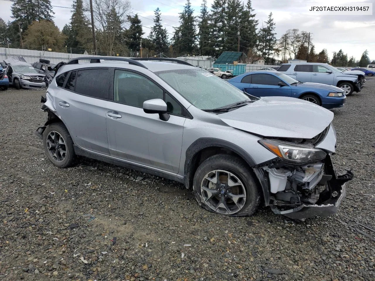 2019 Subaru Crosstrek Premium VIN: JF2GTAECXKH319457 Lot: 80470794