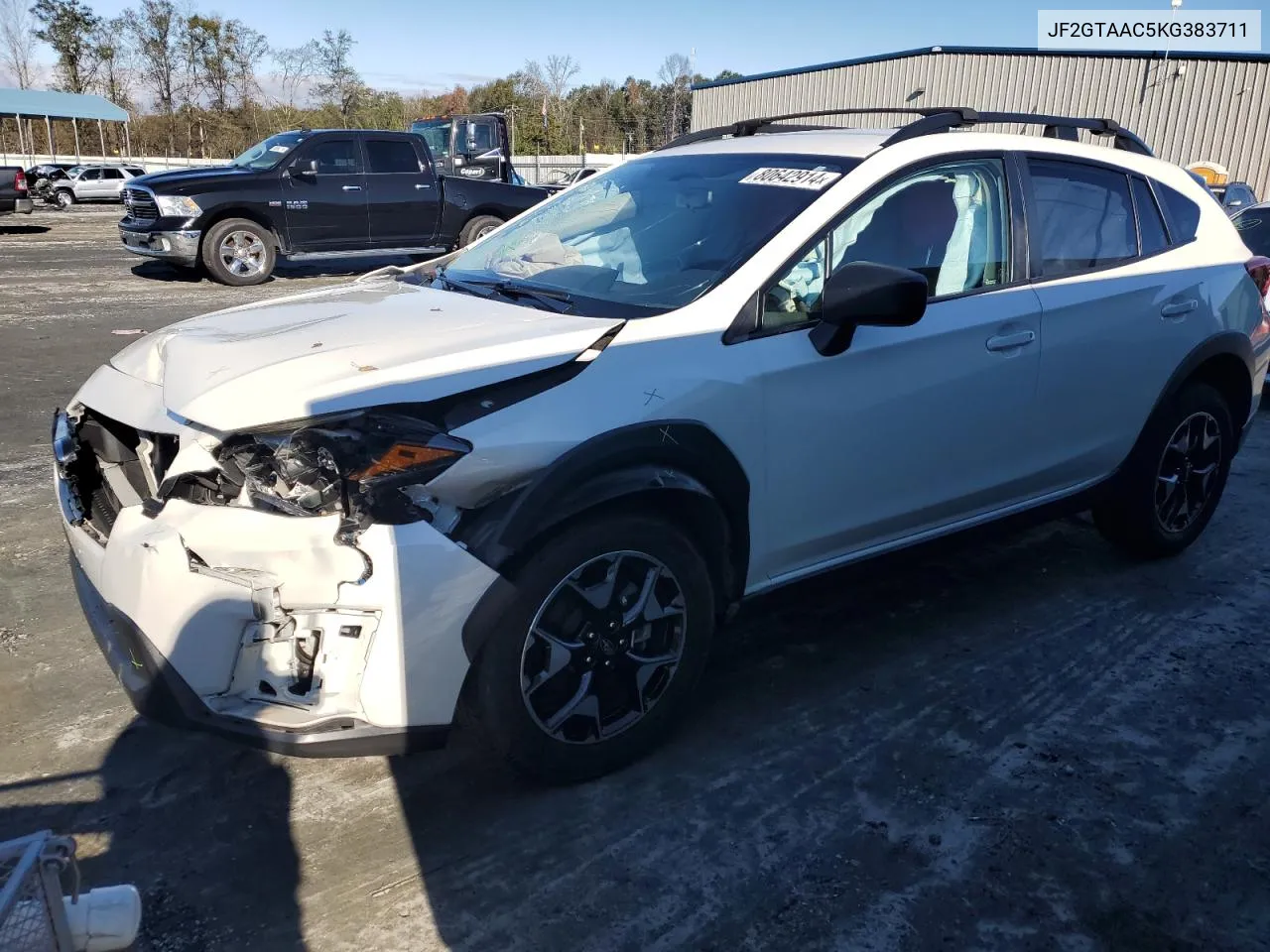 2019 Subaru Crosstrek VIN: JF2GTAAC5KG383711 Lot: 80642914