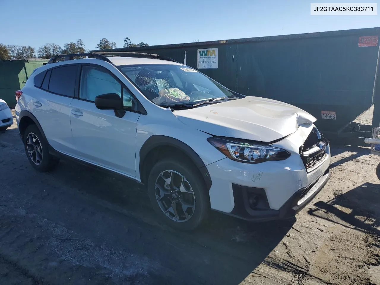 2019 Subaru Crosstrek VIN: JF2GTAAC5KG383711 Lot: 80642914