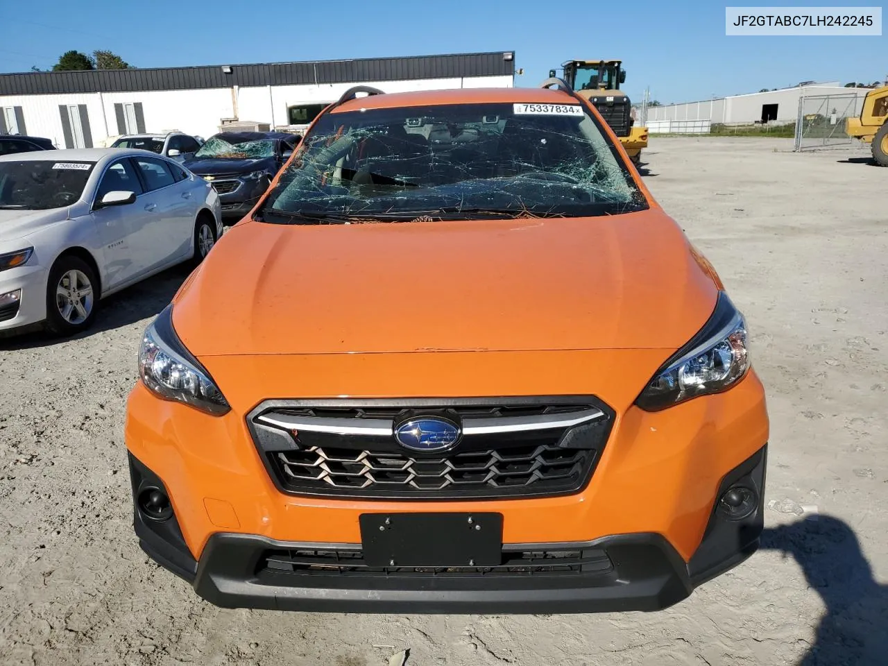 2020 Subaru Crosstrek VIN: JF2GTABC7LH242245 Lot: 75337834