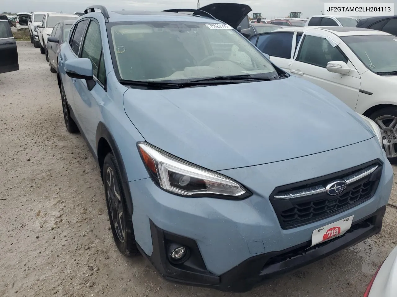 JF2GTAMC2LH204113 2020 Subaru Crosstrek Limited