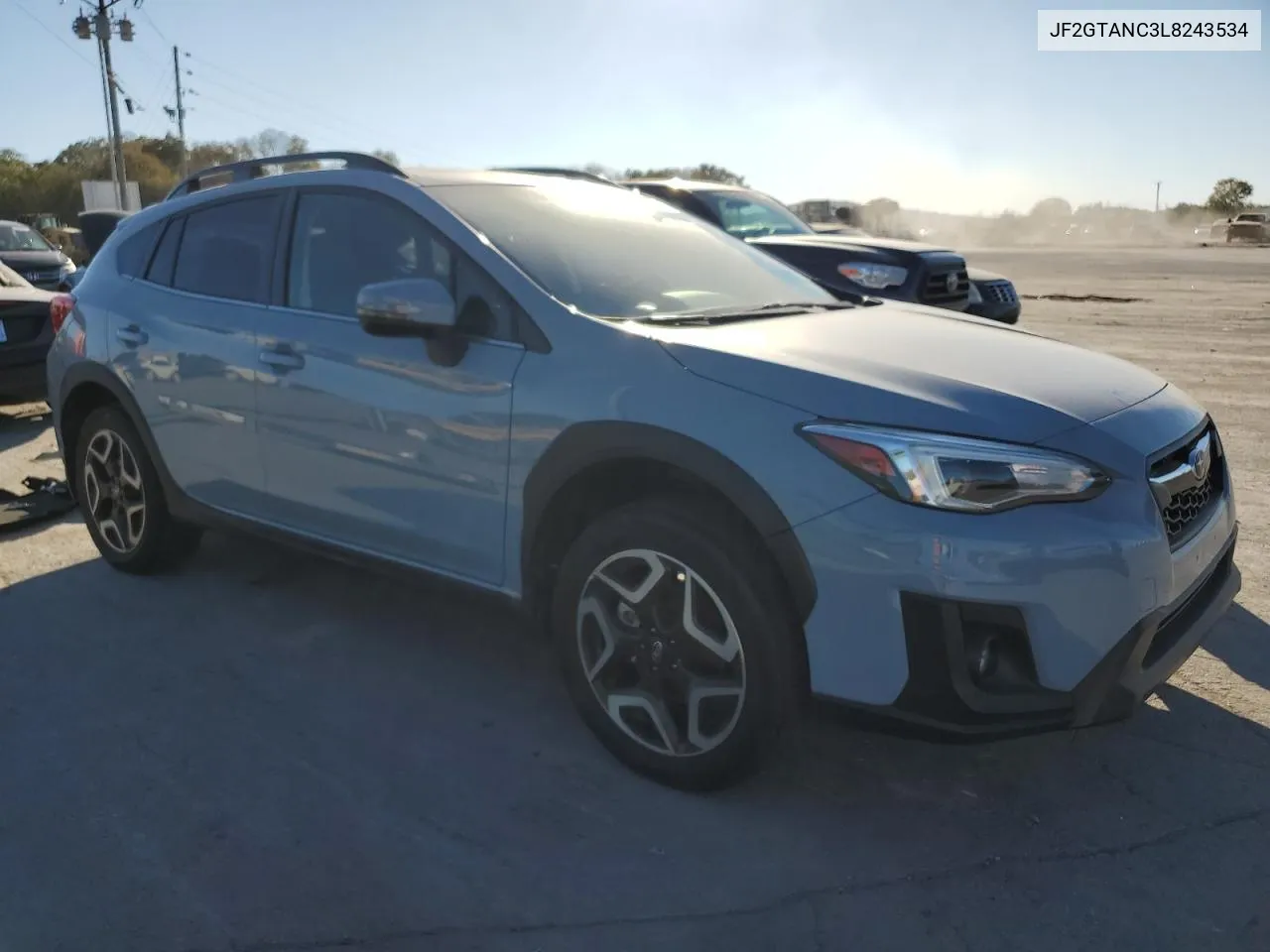 JF2GTANC3L8243534 2020 Subaru Crosstrek Limited