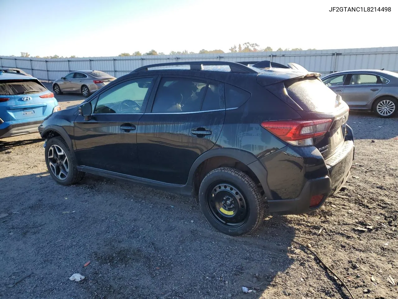 JF2GTANC1L8214498 2020 Subaru Crosstrek Limited