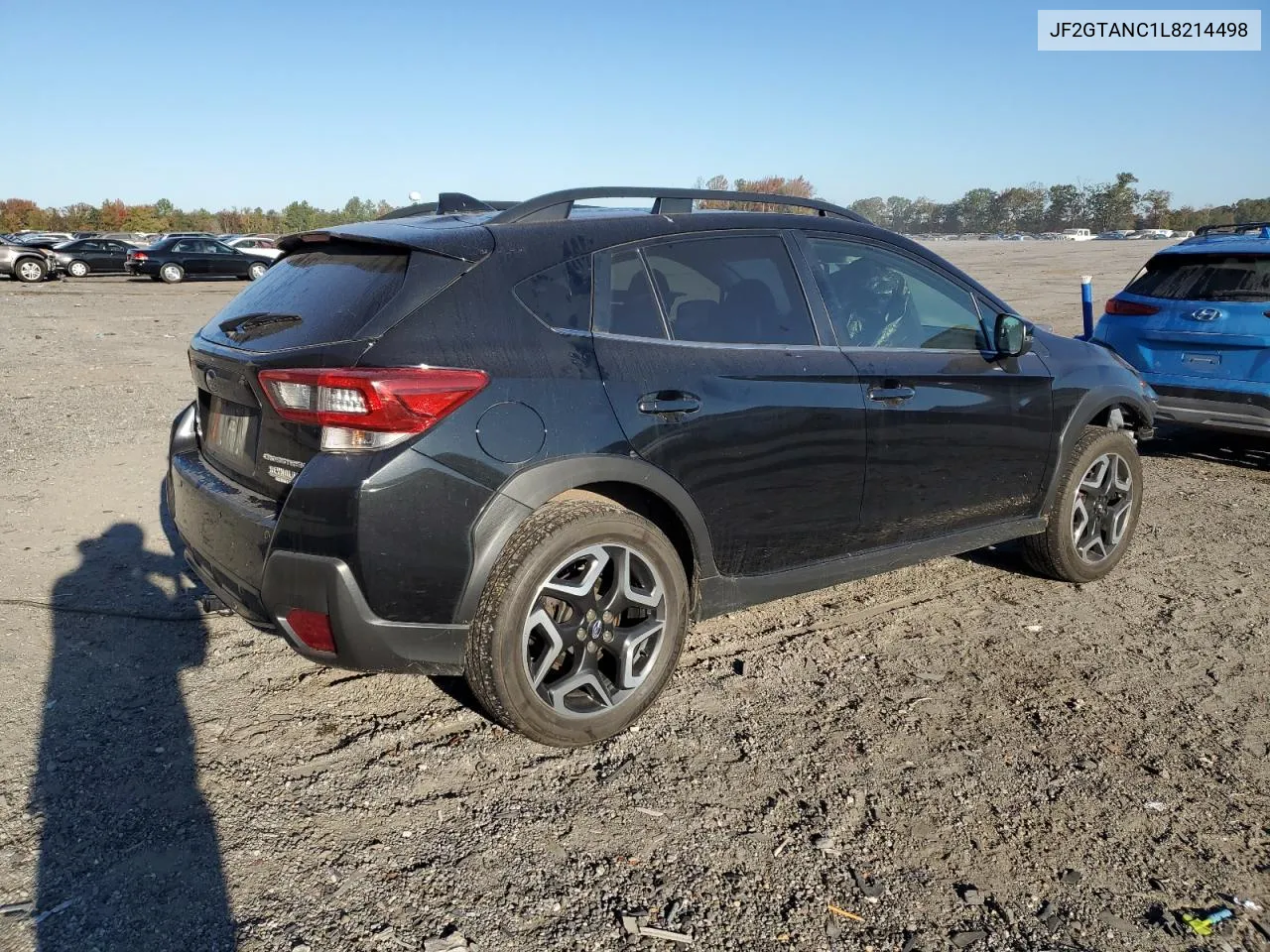 2020 Subaru Crosstrek Limited VIN: JF2GTANC1L8214498 Lot: 76874424