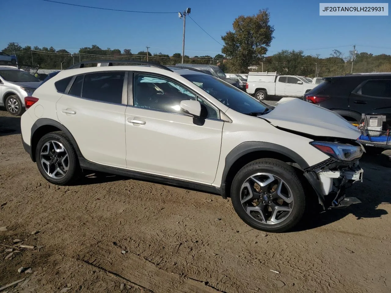 2020 Subaru Crosstrek Limited VIN: JF2GTANC9LH229931 Lot: 76942294