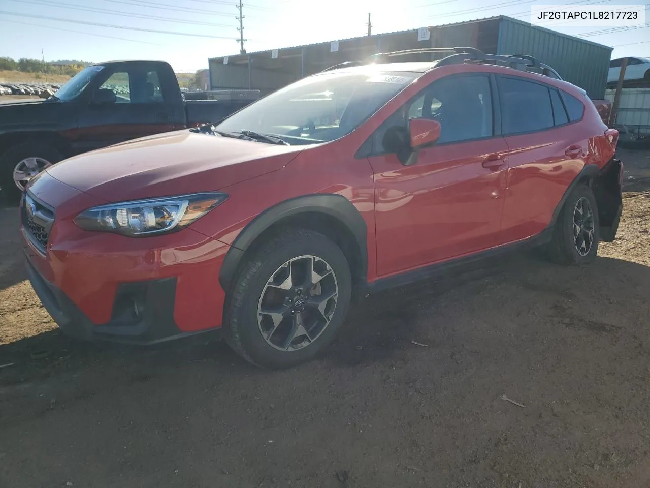 2020 Subaru Crosstrek Premium VIN: JF2GTAPC1L8217723 Lot: 77483814