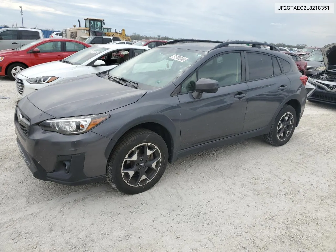 2020 Subaru Crosstrek Premium VIN: JF2GTAEC2L8218351 Lot: 77700534