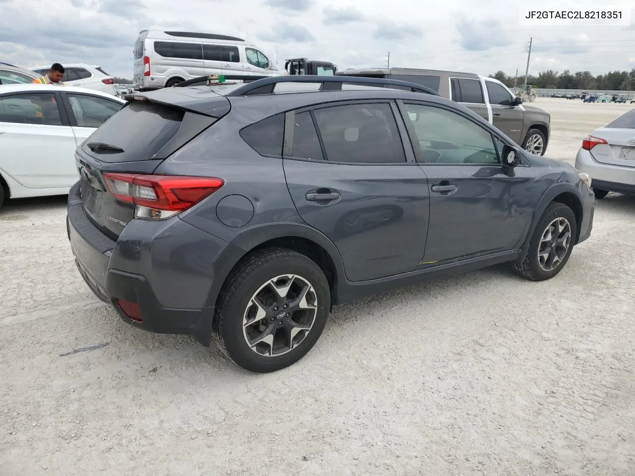 2020 Subaru Crosstrek Premium VIN: JF2GTAEC2L8218351 Lot: 77700534