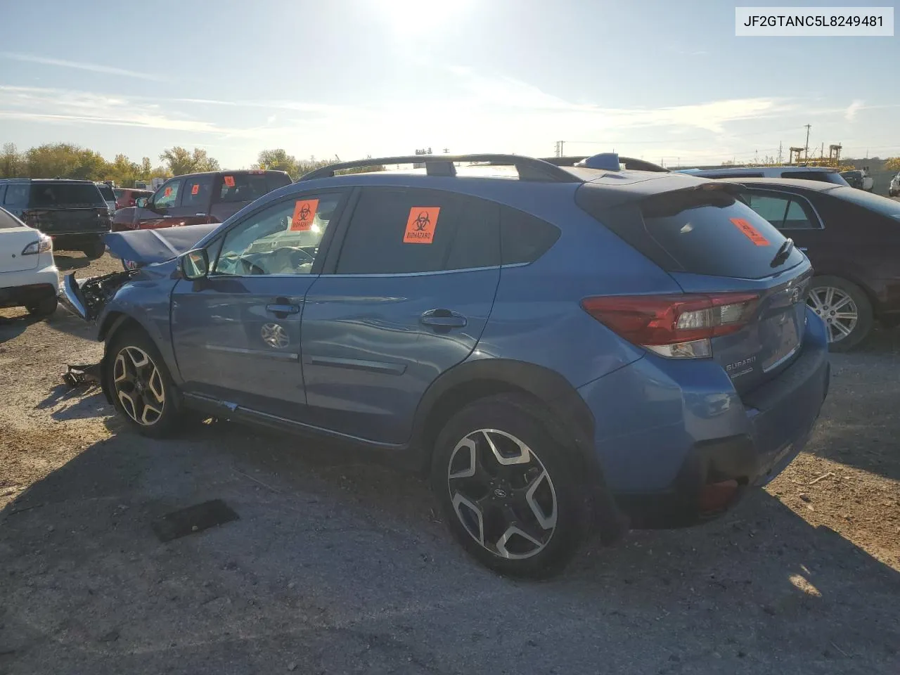 2020 Subaru Crosstrek Limited VIN: JF2GTANC5L8249481 Lot: 77876074