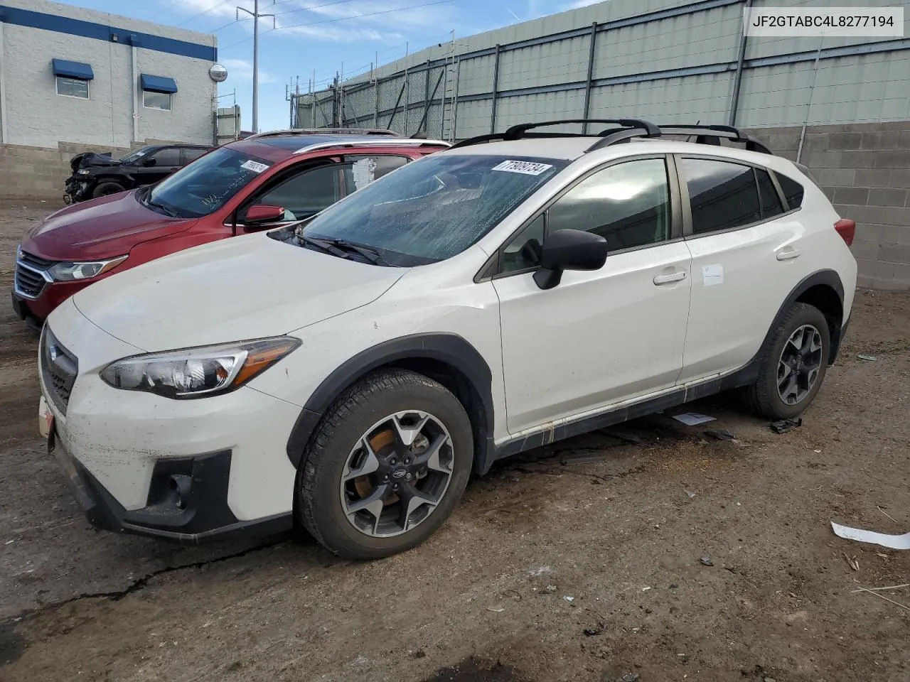 2020 Subaru Crosstrek VIN: JF2GTABC4L8277194 Lot: 77909734