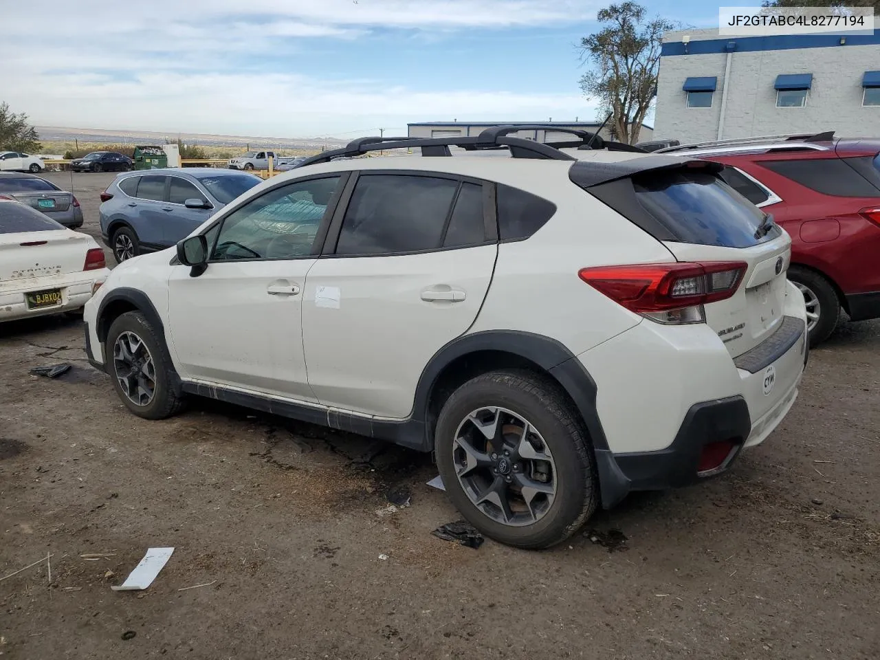 2020 Subaru Crosstrek VIN: JF2GTABC4L8277194 Lot: 77909734