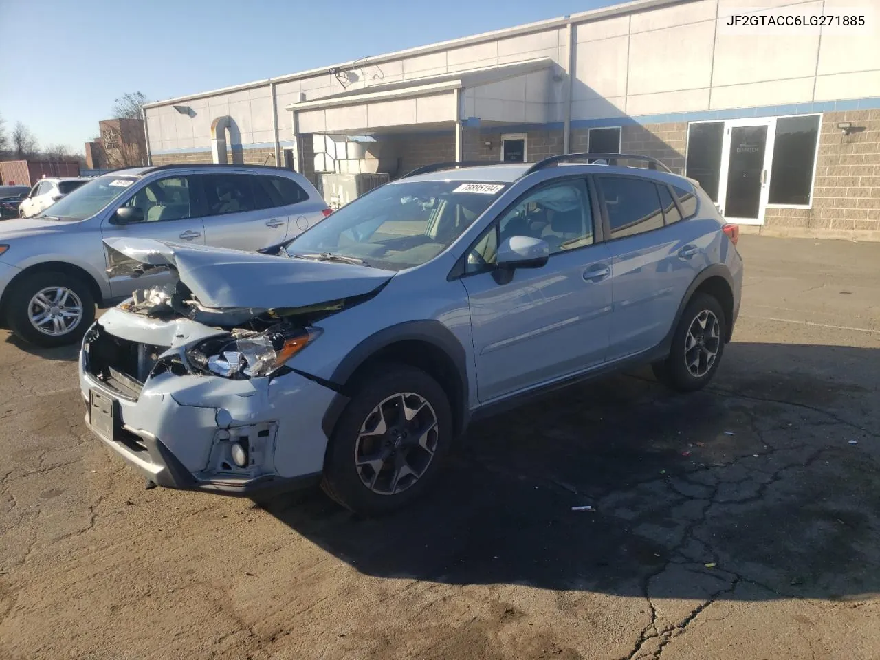 2020 Subaru Crosstrek Premium VIN: JF2GTACC6LG271885 Lot: 78895194