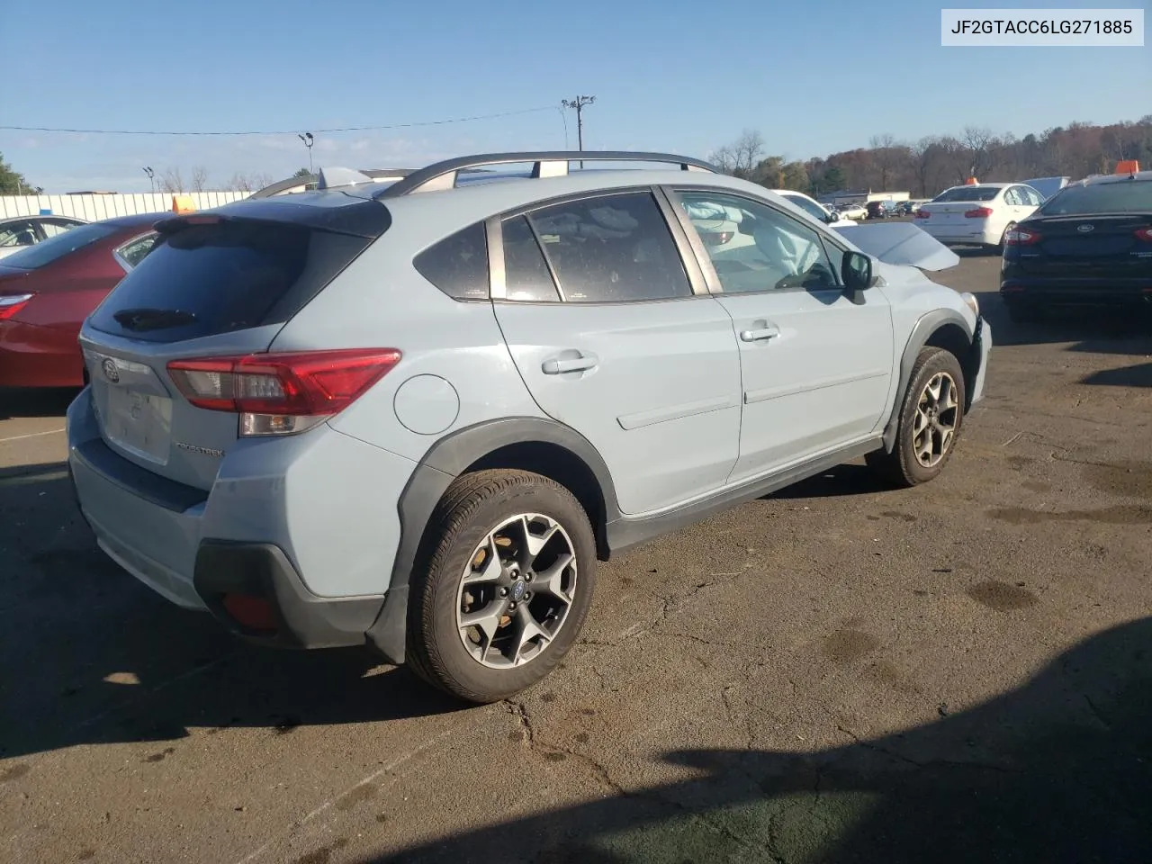 2020 Subaru Crosstrek Premium VIN: JF2GTACC6LG271885 Lot: 78895194