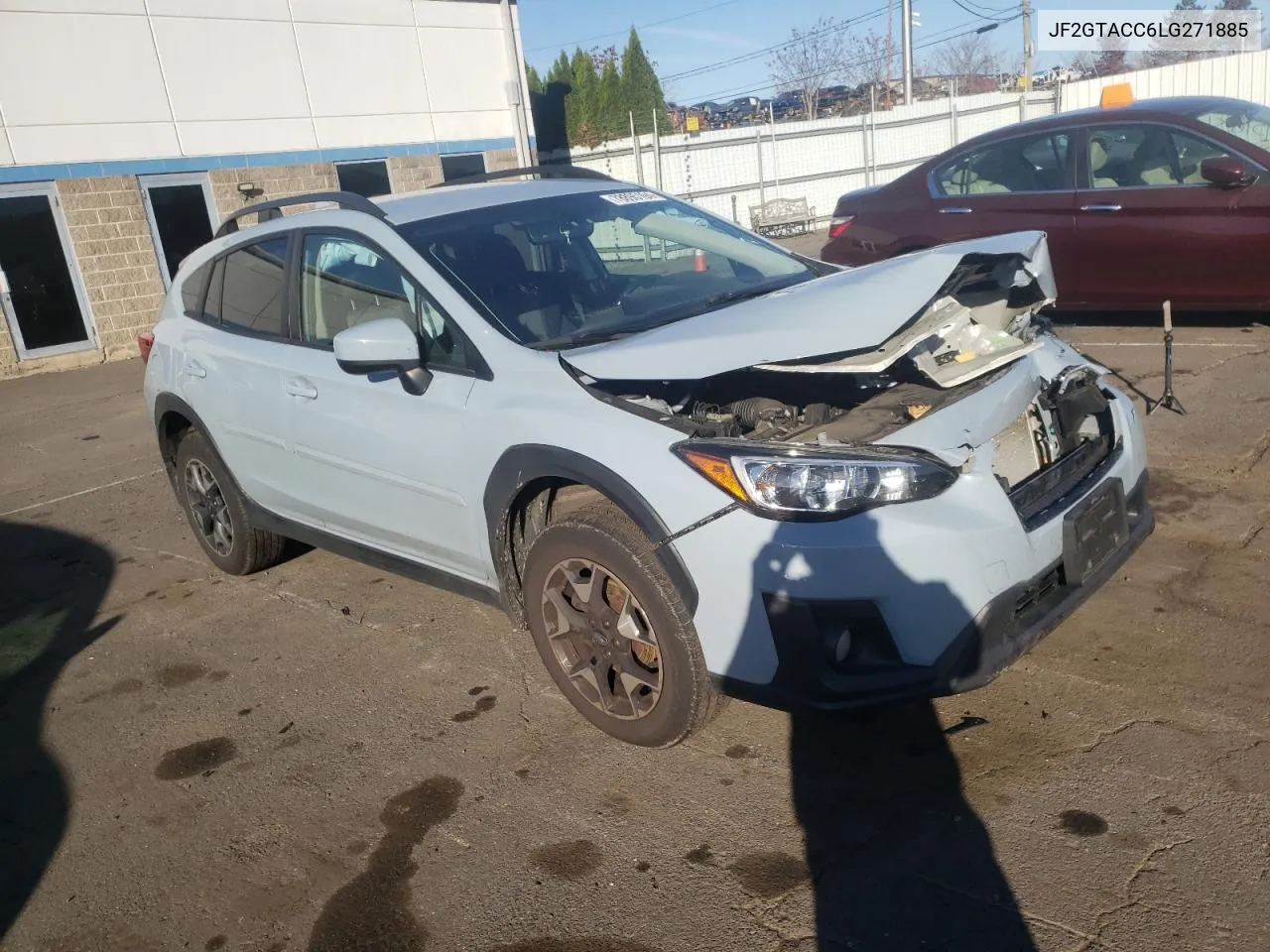 2020 Subaru Crosstrek Premium VIN: JF2GTACC6LG271885 Lot: 78895194