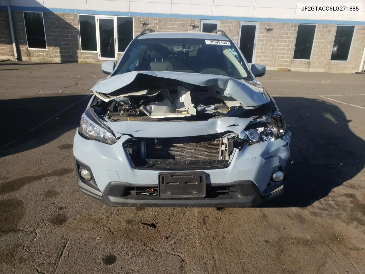 2020 Subaru Crosstrek Premium VIN: JF2GTACC6LG271885 Lot: 78895194