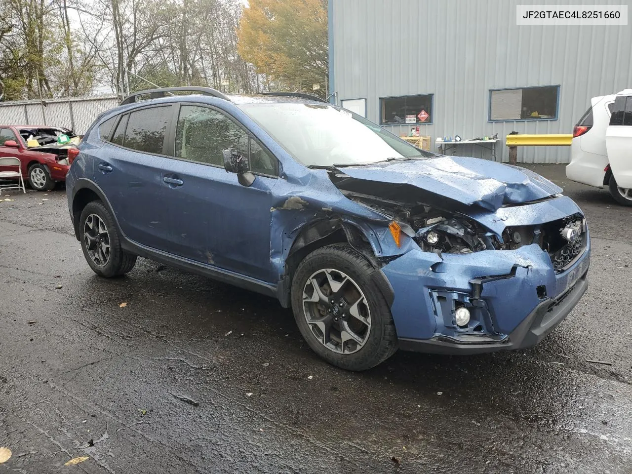 2020 Subaru Crosstrek Premium VIN: JF2GTAEC4L8251660 Lot: 79034564