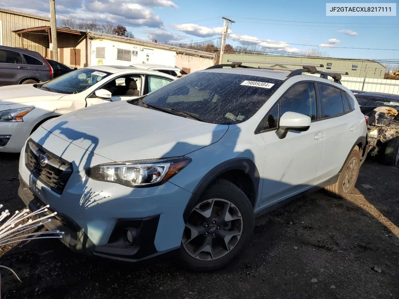 2020 Subaru Crosstrek Premium VIN: JF2GTAECXL8217111 Lot: 79889384