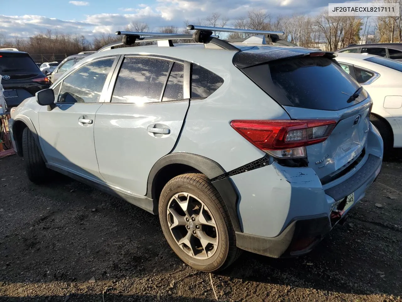 2020 Subaru Crosstrek Premium VIN: JF2GTAECXL8217111 Lot: 79889384