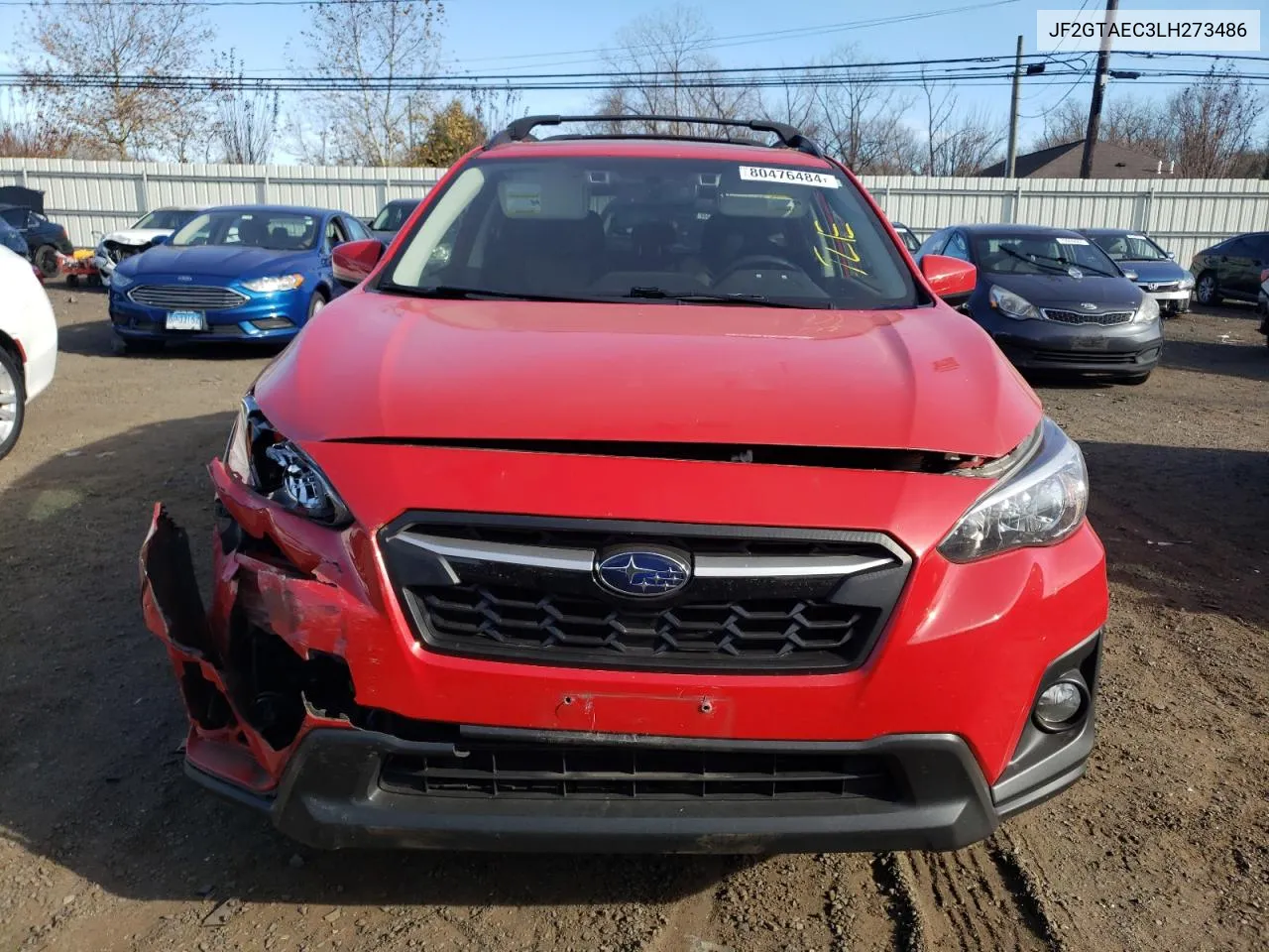 2020 Subaru Crosstrek Premium VIN: JF2GTAEC3LH273486 Lot: 80476484