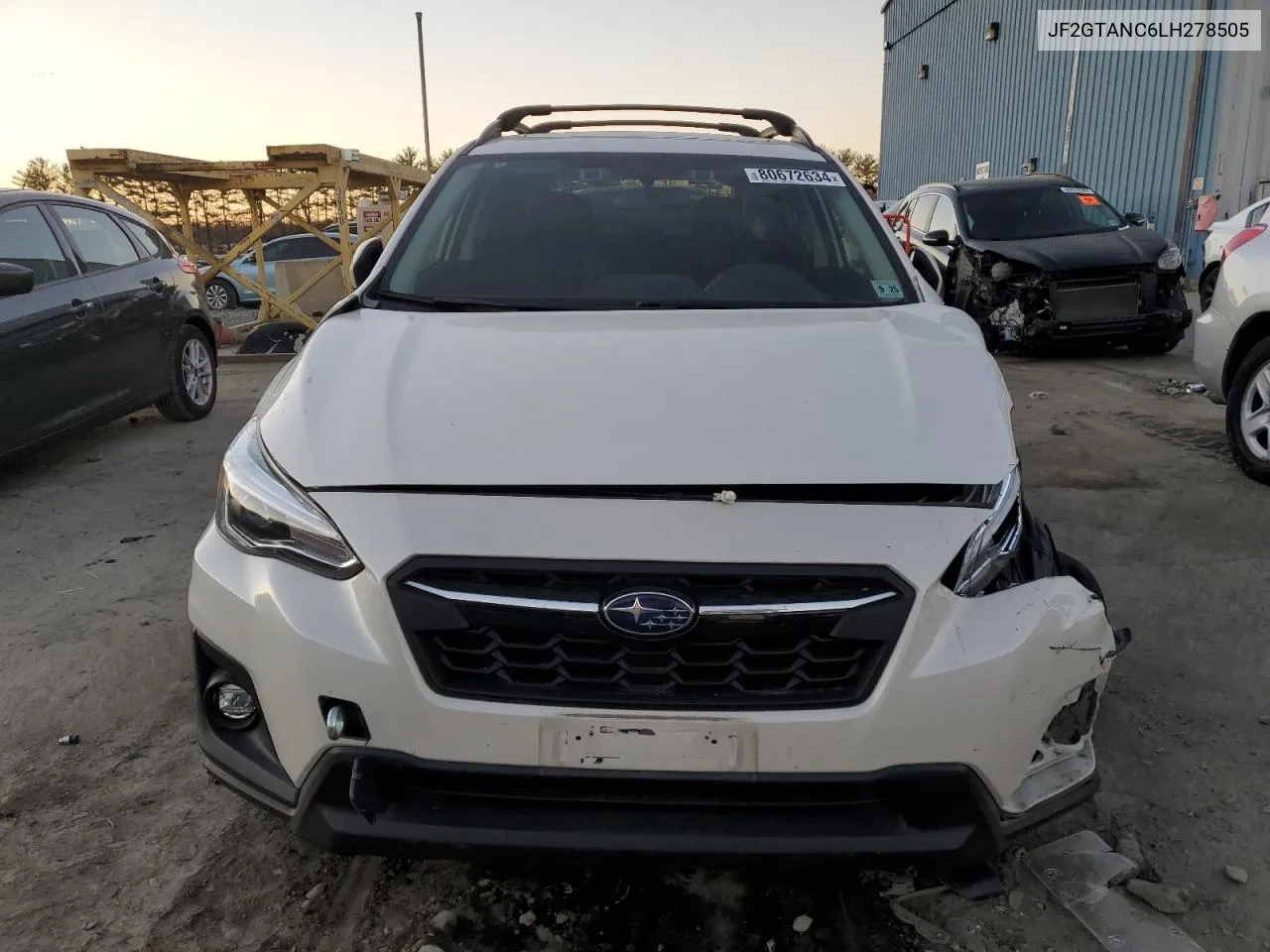 2020 Subaru Crosstrek Limited VIN: JF2GTANC6LH278505 Lot: 80672634