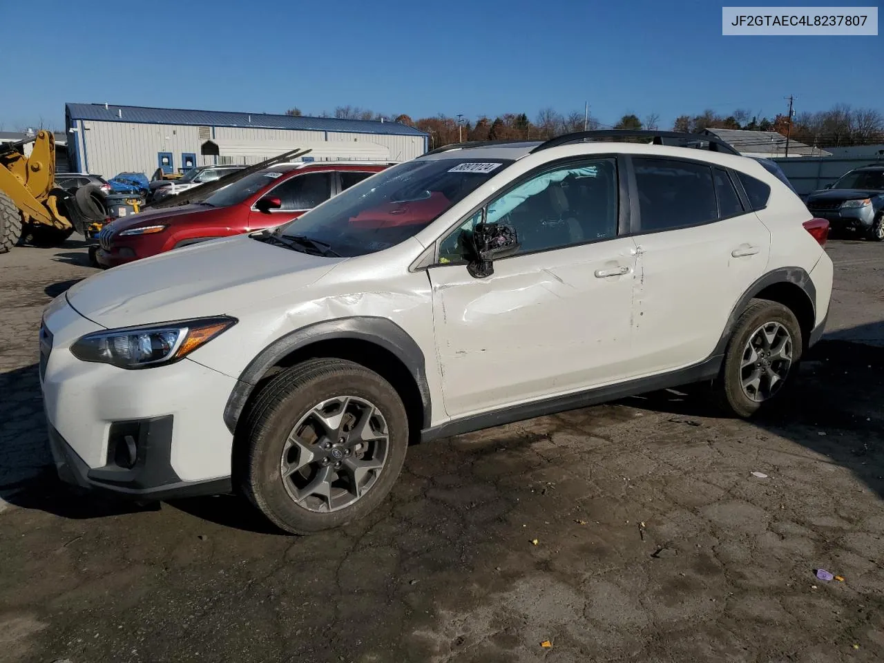 2020 Subaru Crosstrek Premium VIN: JF2GTAEC4L8237807 Lot: 80970124