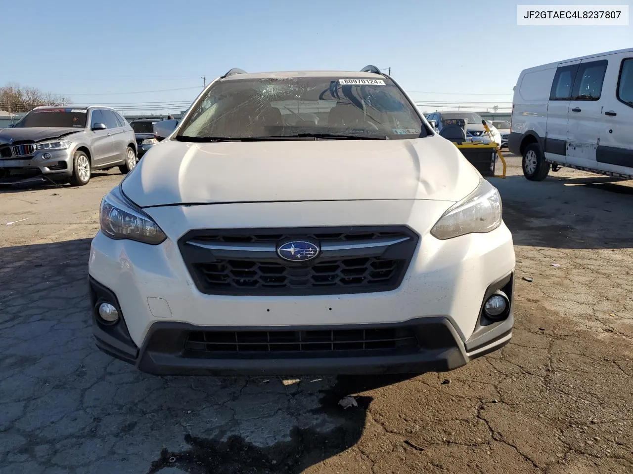 2020 Subaru Crosstrek Premium VIN: JF2GTAEC4L8237807 Lot: 80970124