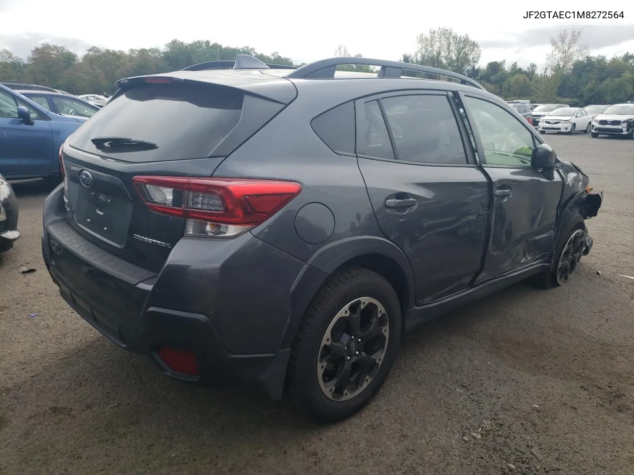 JF2GTAEC1M8272564 2021 Subaru Crosstrek Premium