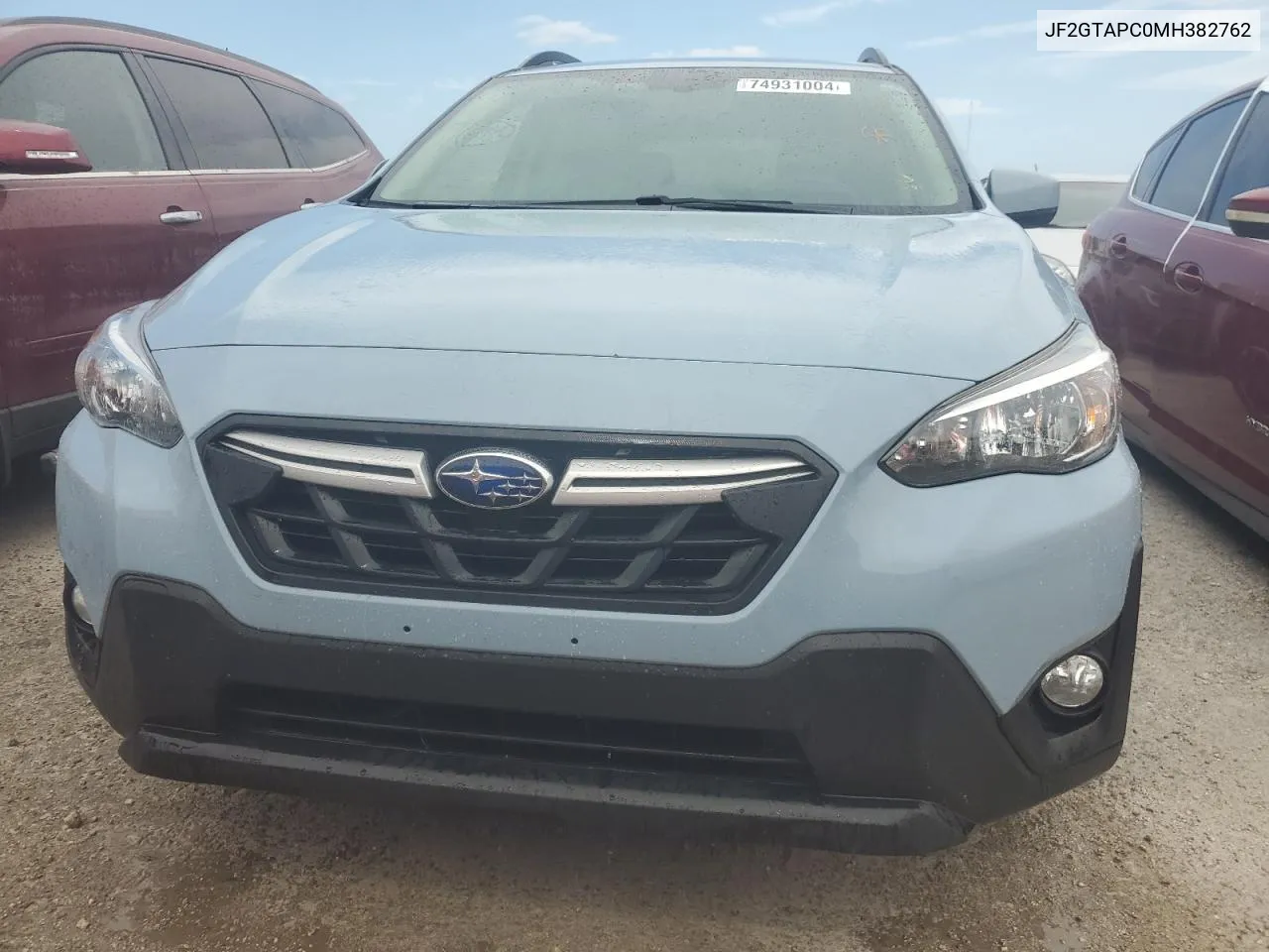 2021 Subaru Crosstrek Premium VIN: JF2GTAPC0MH382762 Lot: 74931004