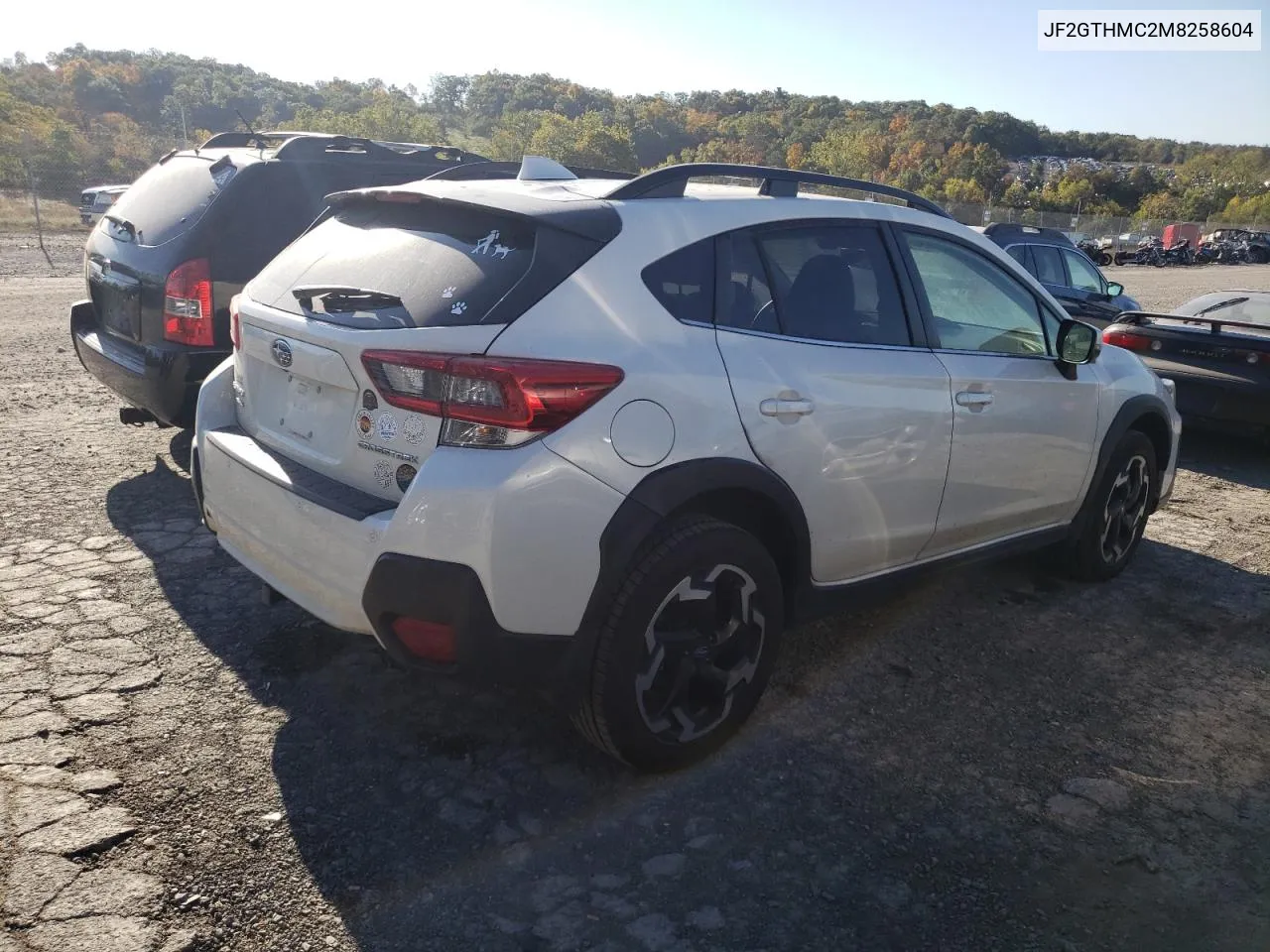 2021 Subaru Crosstrek Limited VIN: JF2GTHMC2M8258604 Lot: 75137104