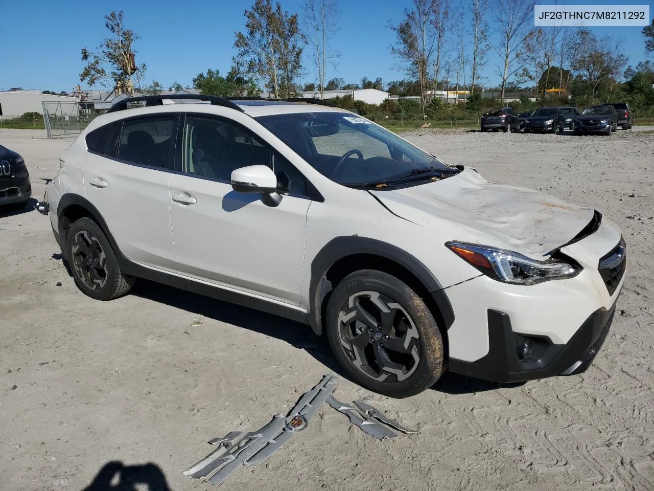 2021 Subaru Crosstrek Limited VIN: JF2GTHNC7M8211292 Lot: 75687934