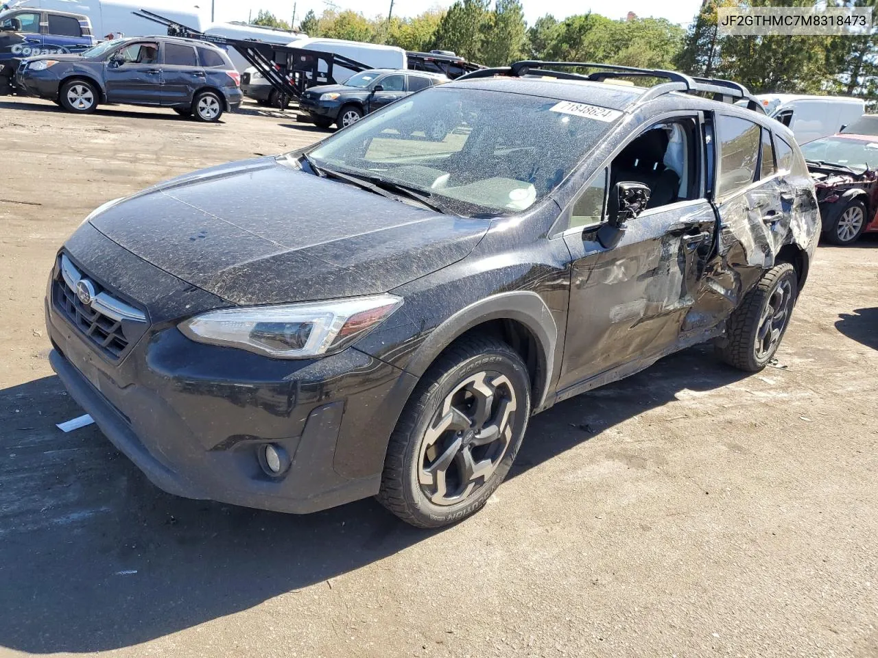 2021 Subaru Crosstrek Limited VIN: JF2GTHMC7M8318473 Lot: 76041724