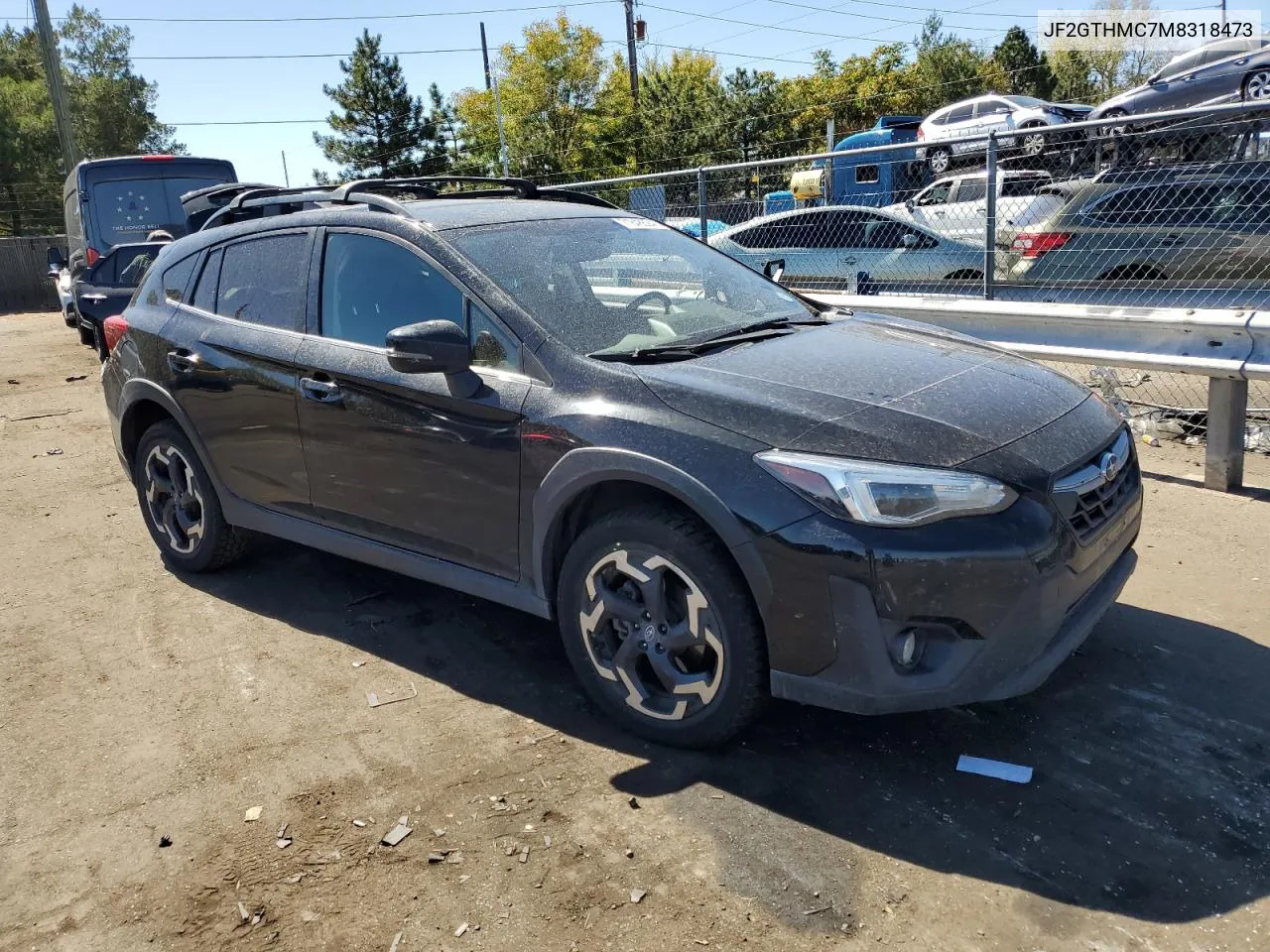 2021 Subaru Crosstrek Limited VIN: JF2GTHMC7M8318473 Lot: 76041724