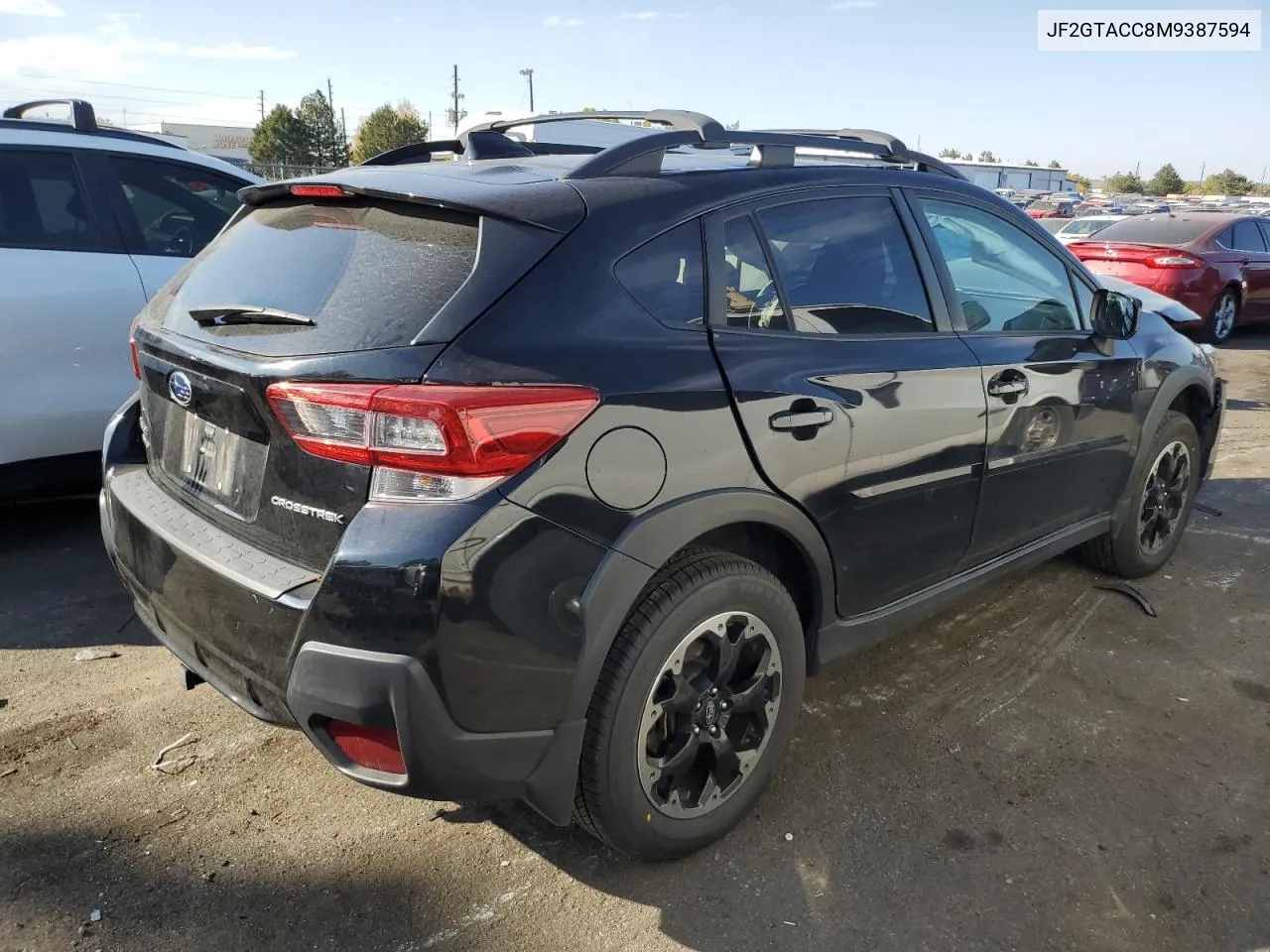 2021 Subaru Crosstrek Premium VIN: JF2GTACC8M9387594 Lot: 76134924