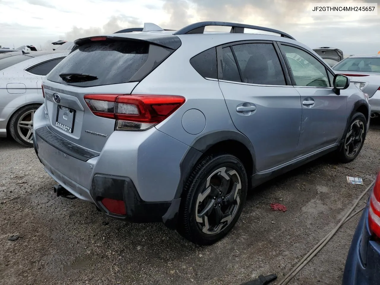 JF2GTHNC4MH245657 2021 Subaru Crosstrek Limited